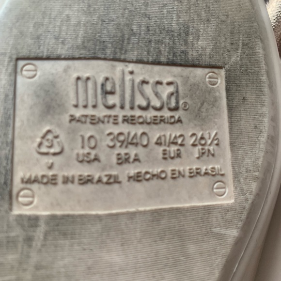 Melissa women’s ballet flats beige size 10 - Picture 4 of 4